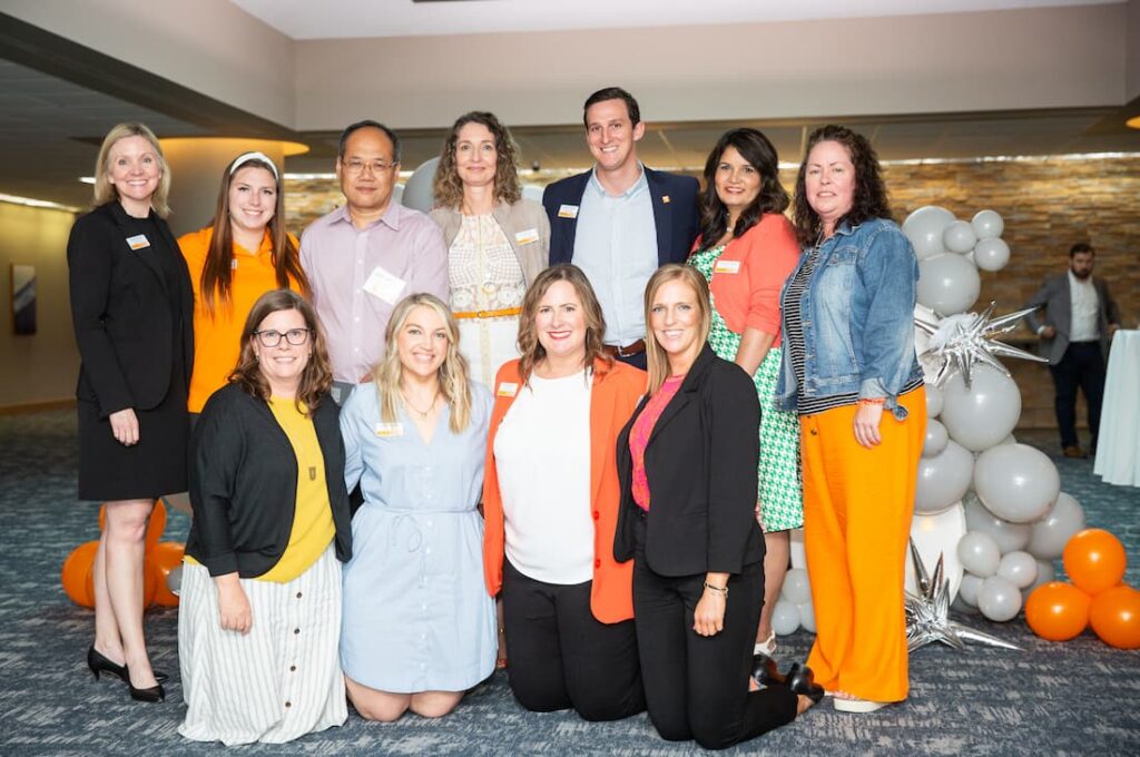 group photo of CECS staff and faculty